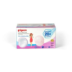 Absorbentes De Leche Honeycomb 60 Piezas Pigeon