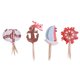 thumbnail image 3 of 24 Piezas De Papel De Estilo Náutico Para Cupcakes, Decoración Para Tartas, Decoración Para Tartas De Fiesta, 3 of 4