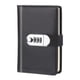 thumbnail image 1 of Diario A6 con Cerradura, Diario con Cerradura Cuaderno de Cuero para Diario Lindo, Negro, 1 of 7