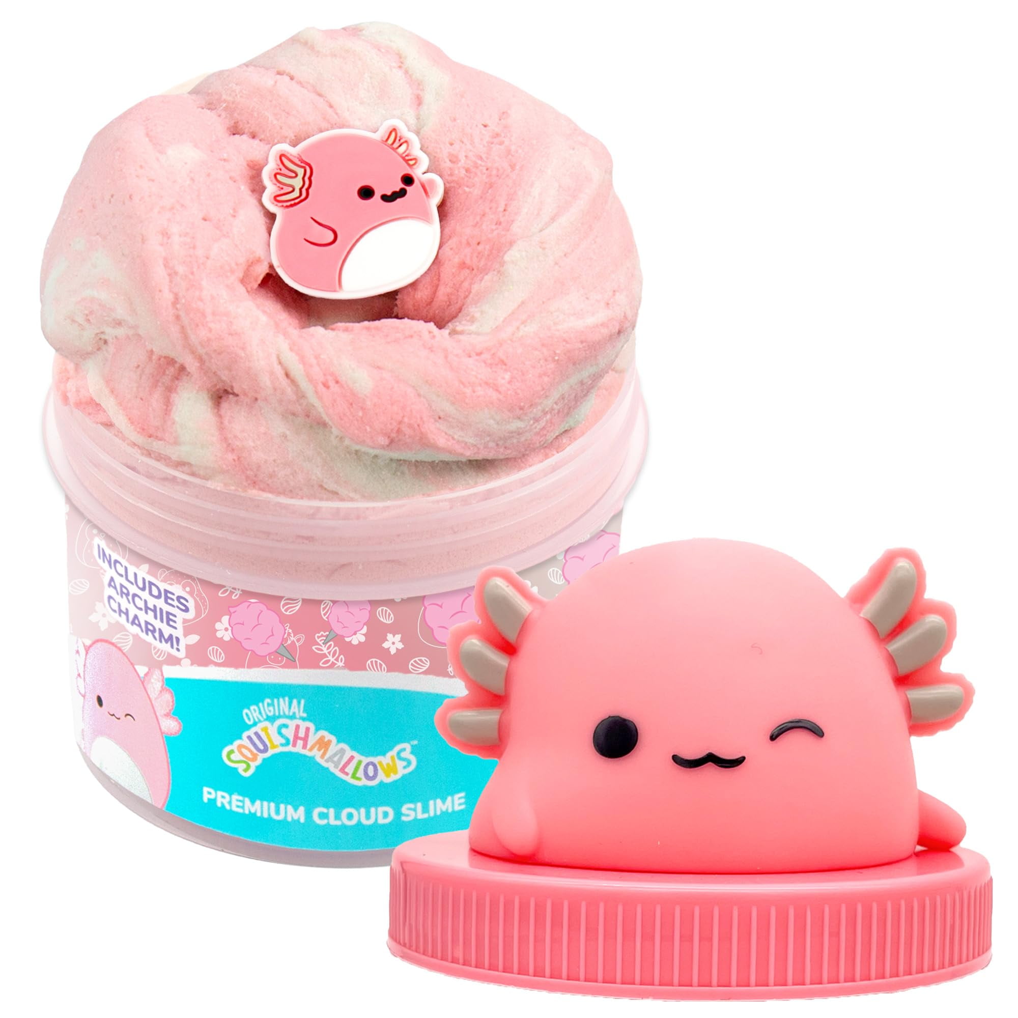 Slime Squishmallows Archie The Axolotl Perfumado, 240 Ml, Con Acc