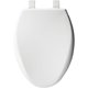 thumbnail image 1 of Asiento de inodoro Mayfair de Bemis Affinity, alargado, de plástico blanco, 1 of 2