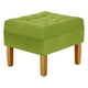 thumbnail image 4 of Sofa Retro 3c + 2 Pouf Felpa 04 Pistacho, 4 of 6