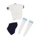 thumbnail image 1 of Figura Femenina A Escala 1/6, Ropa Mini Para Figura De Acción Femenina De 12 Pulgadas, Accesorios, Ajuste Holgado, Blanco Y Azul, 1 of 5