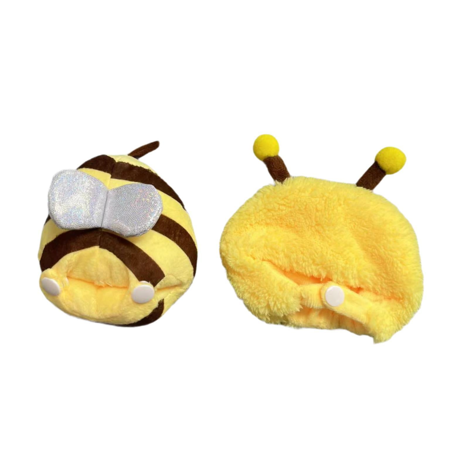 Magideal - Ropa De De Peluche Para Disfraces De Muñecas De 15cm, Bonitos Accesorios Para Fotos, Juego De Simulación, Ropa Cómoda De Animales De Peluche, Amarillo