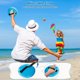 thumbnail image 2 of Juego de juegos infantiles para lanzar y atrapar pelotas Aywewii con 6 palas y 3 bolas, 2 of 8