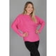 thumbnail image 2 of Sweater Mujer Manga Larga Murciélago Tejido Botones 6020, 2 of 4