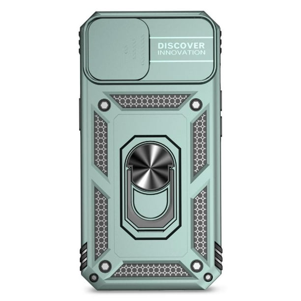 Estuche GANGXUN para iPhone 15, soporte giratorio 360°, estilo mecánico y magnético