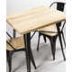 thumbnail image 4 of Mesa Comedor Tolix Madera 70x70x75cm, 4 of 5
