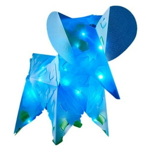 Rompecabezas Con Iluminacion 3D Pequeño Elefante Creatto Blanco