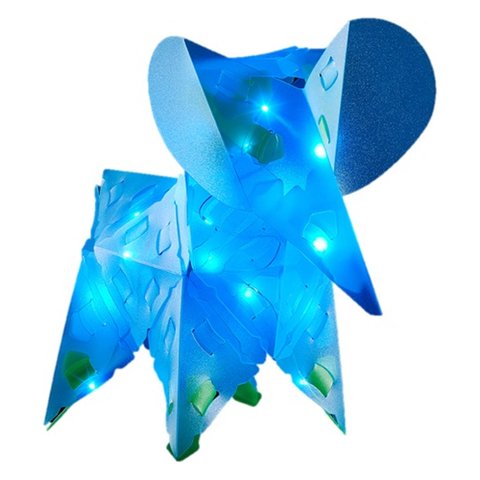 Rompecabezas Con Iluminacion 3D Pequeño Elefante Creatto