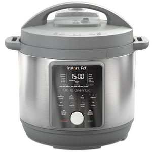 Olla A Presión Eléctrica Instant Pot Duo Plus De Acero Inoxidable De 6 Litros