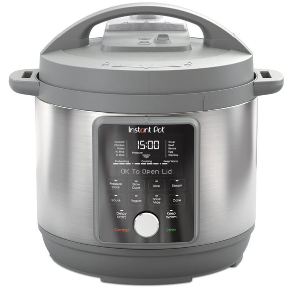 Olla a presión eléctrica Instant Pot Duo Plus de acero inoxidable de 6 litros