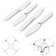 thumbnail image 2 of 8 piezas de hélices silenciosas de repuesto 9455S para DJI Phantom 4 Pro V2.0 / Phantom 4 Pro / Phantom 4 Advanced (blancas), 2 of 2