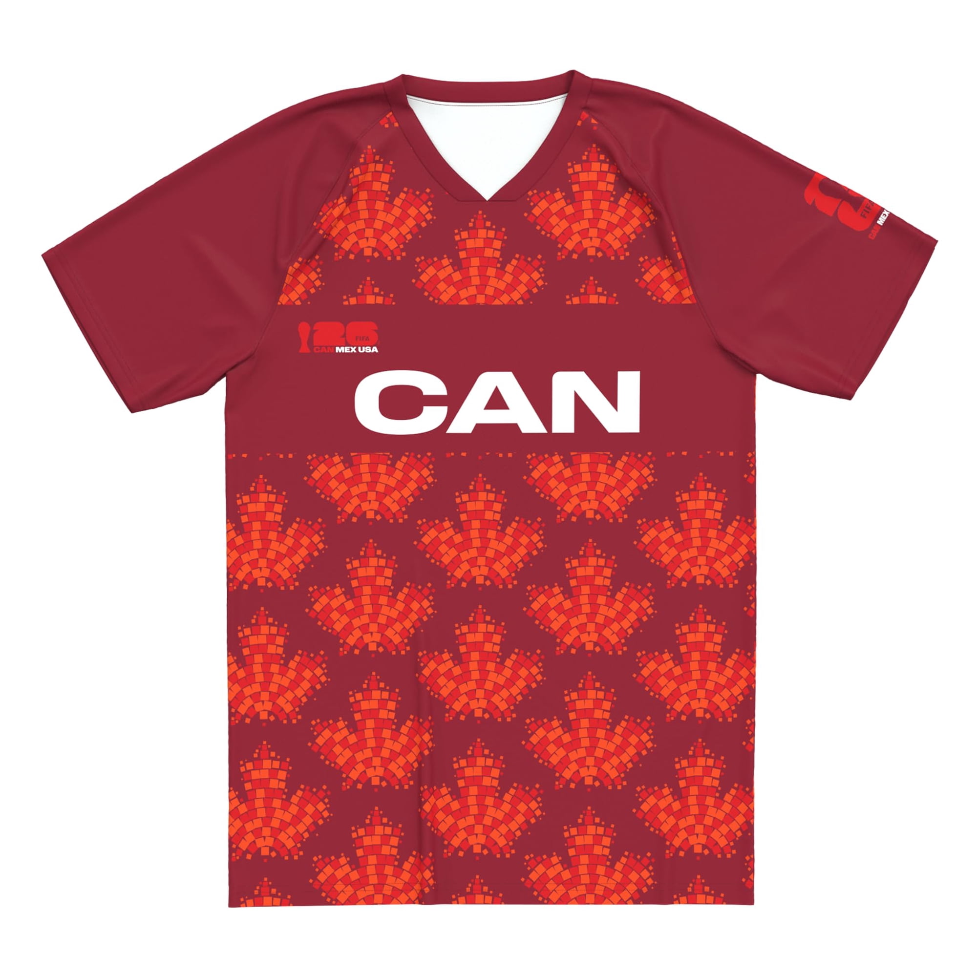 Camiseta De Fútbol Outerstuff Fifa 2026 Canadá Para Niños Xl Roja