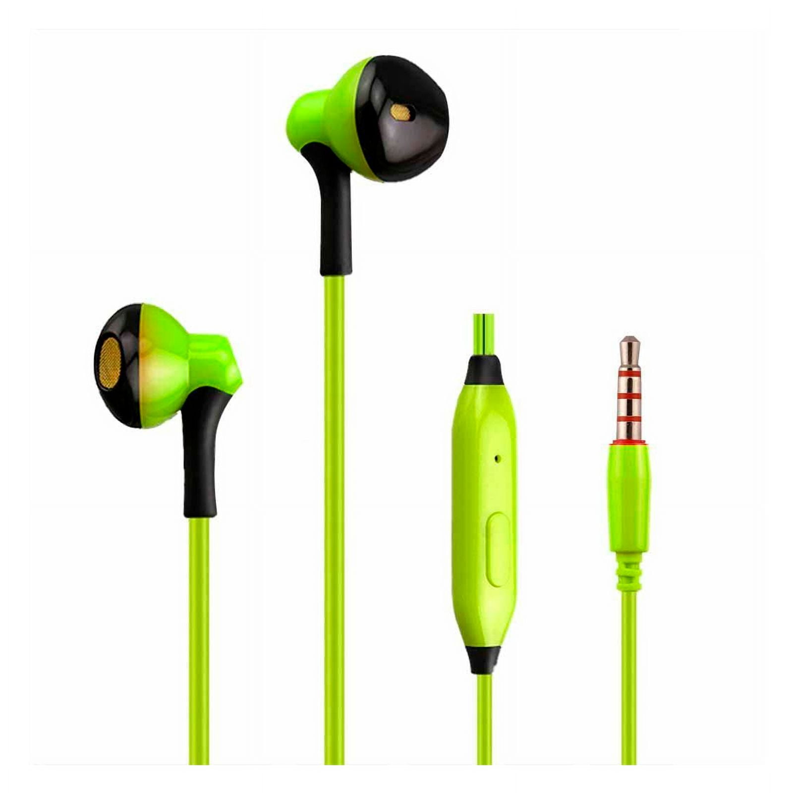 Genérico - Audífonos Manos Libres Jack 3.5mm Alta Calidad K38 Kin Verde