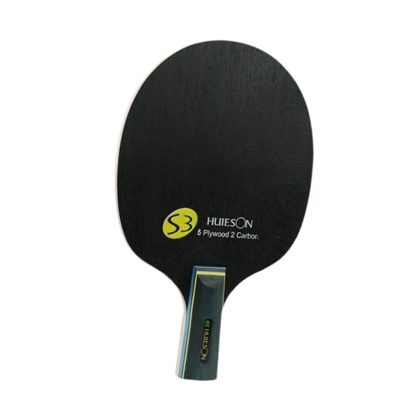 Base de pala de tenis de mesa, práctica base de 7 capas, pala de pong de madera intercambiable para principiantes, entrenamiento en interiores y Longitud del mango 8cm