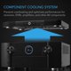 thumbnail image 2 of Sistema de ventilador de refrigeración AC Infinity AIRCOM S9 para componentes AV, 2 of 7