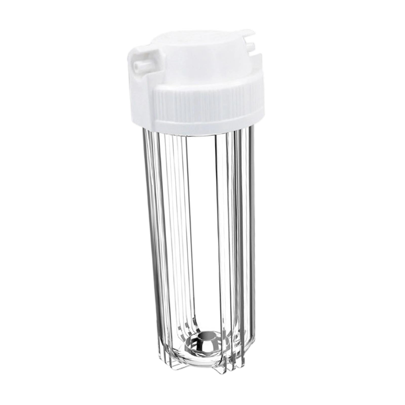 Magideal - Carcasa De Filtro Para Filtros De Cocina, Carcasa De Repuesto De Prefiltro Con Diseño Transparente Para Inspección Visual Y Fácil Instalación Para Agu No Se Permite El Tablero Colgante