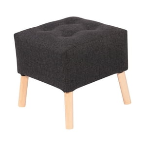 Máxima Design - Pouf Alemania Gris Negro Omega 42X42X43 Cm