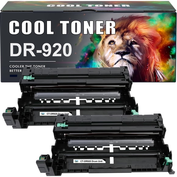 Unidad De Tambor Dr 920 Dr920 Negro Paquete De 2 Unidades Brother