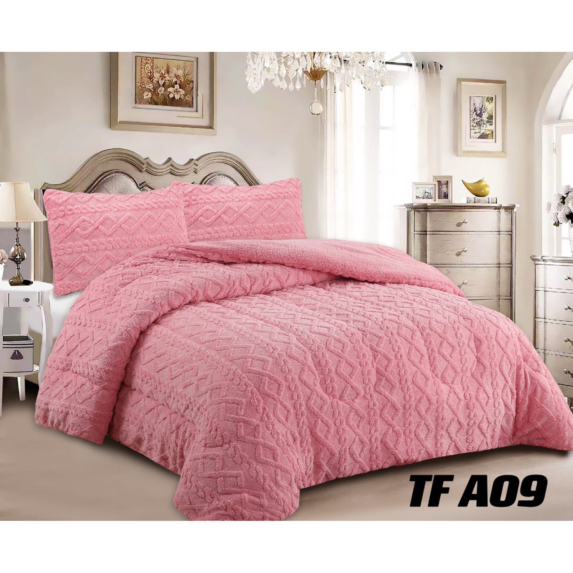 Todo Para El Hogar - Cubrecama Cobertor Con Chiporro Texturizado