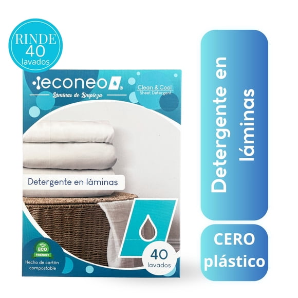 Detergente en láminas Econeo 40u