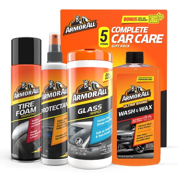 Kit Limpieza Auto Armor All Completo 5 Piezas Universal