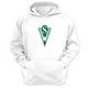 thumbnail image 1 of Polerón Canguro Santiago Wanderers Blanco Talla L Unisex, 1 of 2