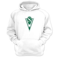 Genérico - Polerón Canguro Santiago Wanderers Blanco Talla Xs Unisex