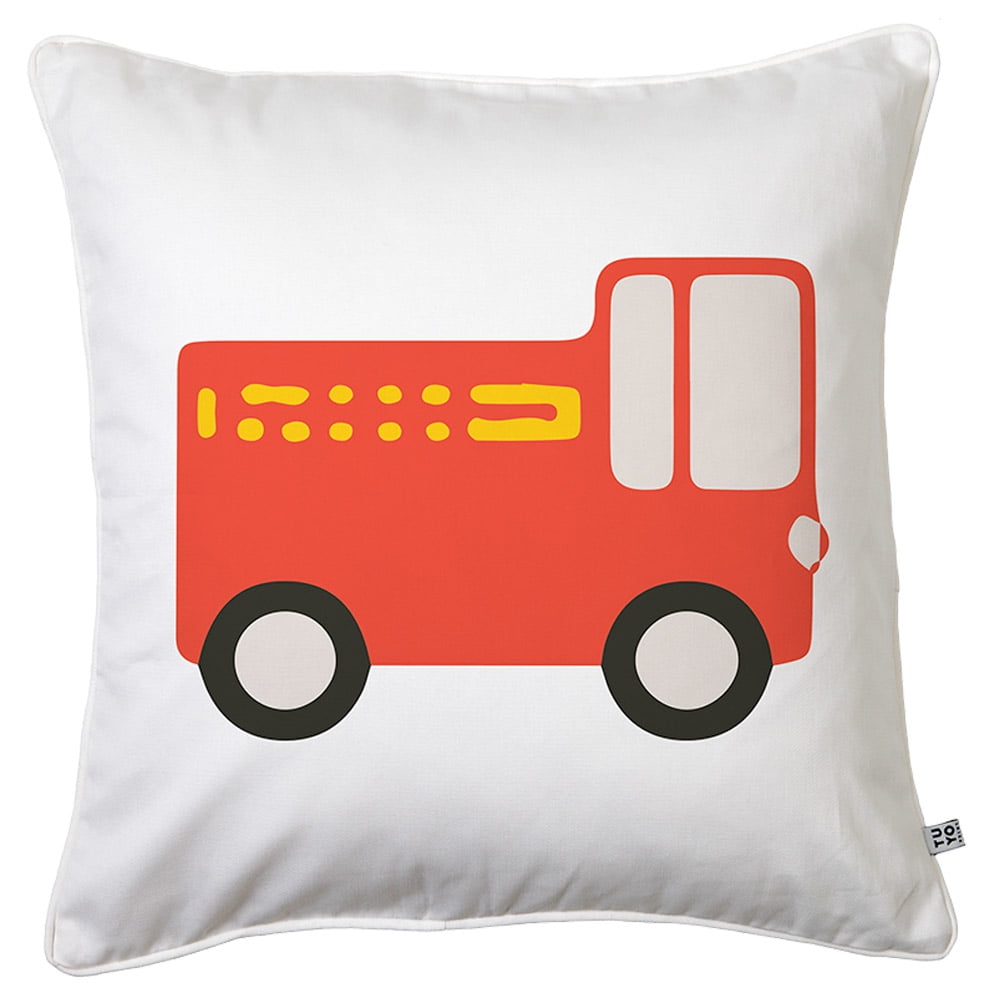 Tuyo Print - Cojín Auto Rojo 45x45