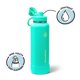 thumbnail image 3 of Botella térmica ThermoFlask de 1,2 L, aislada, a prueba de fugas, verde, 3 of 5