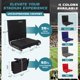 thumbnail image 4 of Asiento de estadio FUNDANGO XL plegable con soporte lumbar, 4 of 9