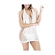thumbnail image 3 of Cuerpo De Red Femenino Corte De Red Femenino Ropa Interior Sexy Minifalda Ajuste Perfecto Cómodo Y Transpirable Seducción Sexual, 3 of 4