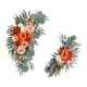 thumbnail image 1 of 2 Uds., Arco De Boda, Botín De Flores, Botín Floral Artificial Para Cenador, Cortinas De Ventana, Estilo C, 1 of 5