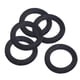 thumbnail image 2 of 5 Piezas Anillos de Goma para Barra de Pesas con Arandela de Sellado Clip de Collar Tuerca para Entrenamiento de Gimnasio Apto para Ejercicio Levantam, 2 of 5