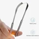 thumbnail image 2 of Raspador De Lenguas Tongue Scraper Stainless Steel Tongue Scrapers Cleaner Travel Handy Fresh Breath Cleaning Beauty Health, 2 of 3