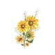 thumbnail image 2 of Calcomanía De Pared Girasol, 2 of 3