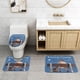 thumbnail image 2 of Juego de 3 Alfombras de Baño Desmarcar Forrest Gump, 2 of 6