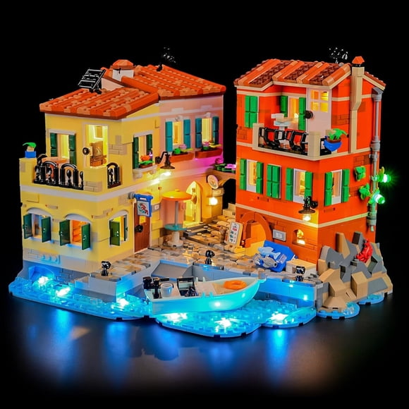 Kit De Luz Led Para Lego 21359 Riviera Italiana