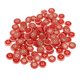 thumbnail image 5 of 100pcs 4 agujeros botones de madera botones decorativos para cardmaking bricolaje rojo, 5 of 5