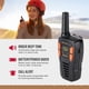 thumbnail image 4 of Walkie Talkies Cobra ACXT145-3 recargables de 2 canales, 4 of 6