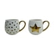 thumbnail image 1 of Set 2 tazas de cerámica diseño estrella, 1 of 1