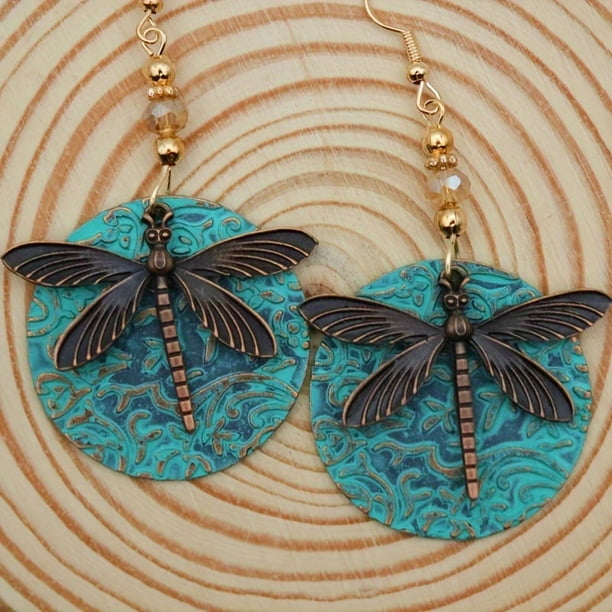Gorgeous Boho Sunflower Earrings - Perfect for Vintage Engagement & Wedding Jewelry Gifts for Women