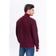 thumbnail image 2 of Sweater Algodon Chaqueta Forro Piel Cuello Alto Bolsillos Cierre 7175, 2 of 5