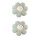 thumbnail image 1 of Pack De 2 Cojines Decorativo Diseño Flor Kawaii 25cm Celeste, 1 of 4