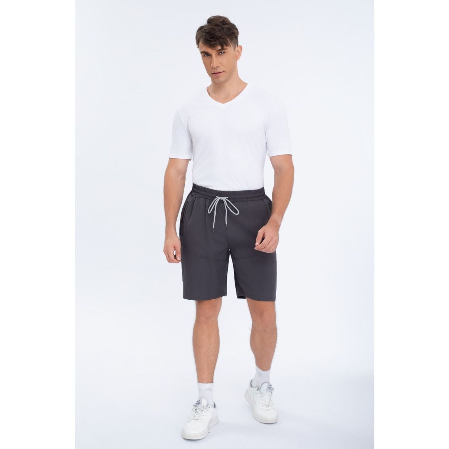 Likeshop - Short Hombre Deportivo Secado Rápido Bolsillos Cierre 4015