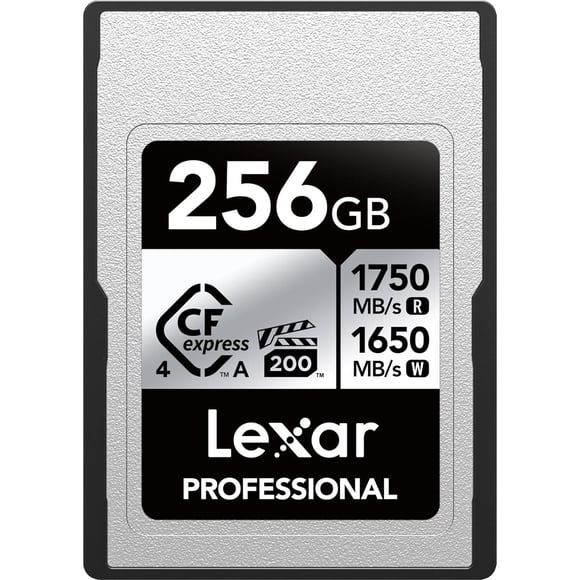 Memoria Lexar Professional CFexpress Tipo A de 256 GB, 1750 MB/s