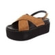 thumbnail image 1 of Sandalia Yellow Brown Vía Franca, 1 of 5