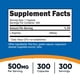 thumbnail image 2 of Suplemento Nutricost L-Arginina 500 mg 300 cápsulas, 2 of 3