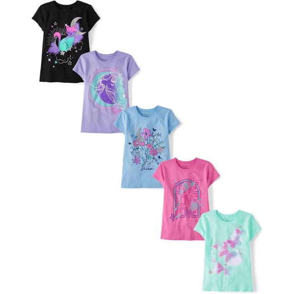 Poleras para Niña The Children's Place 100% Algodón